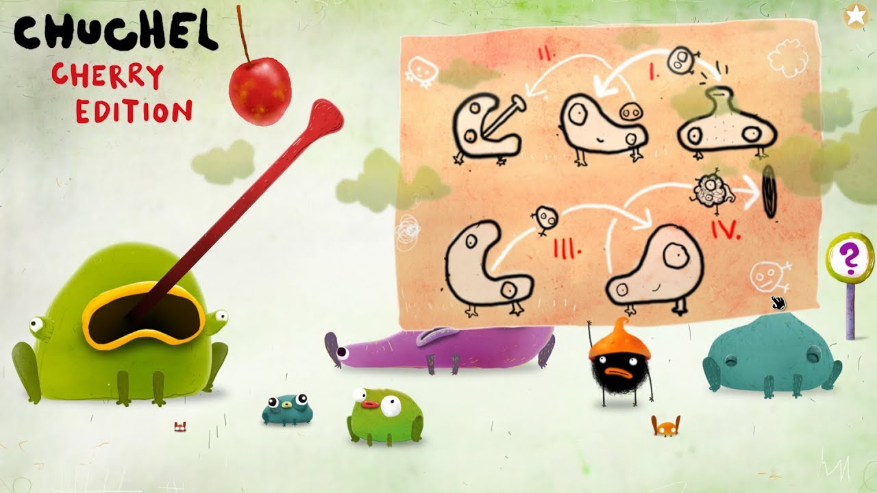 Chuchel With Small Blue Frog - Big Green Frog - Purple Monster - Chuchel Guide & Walkthrough