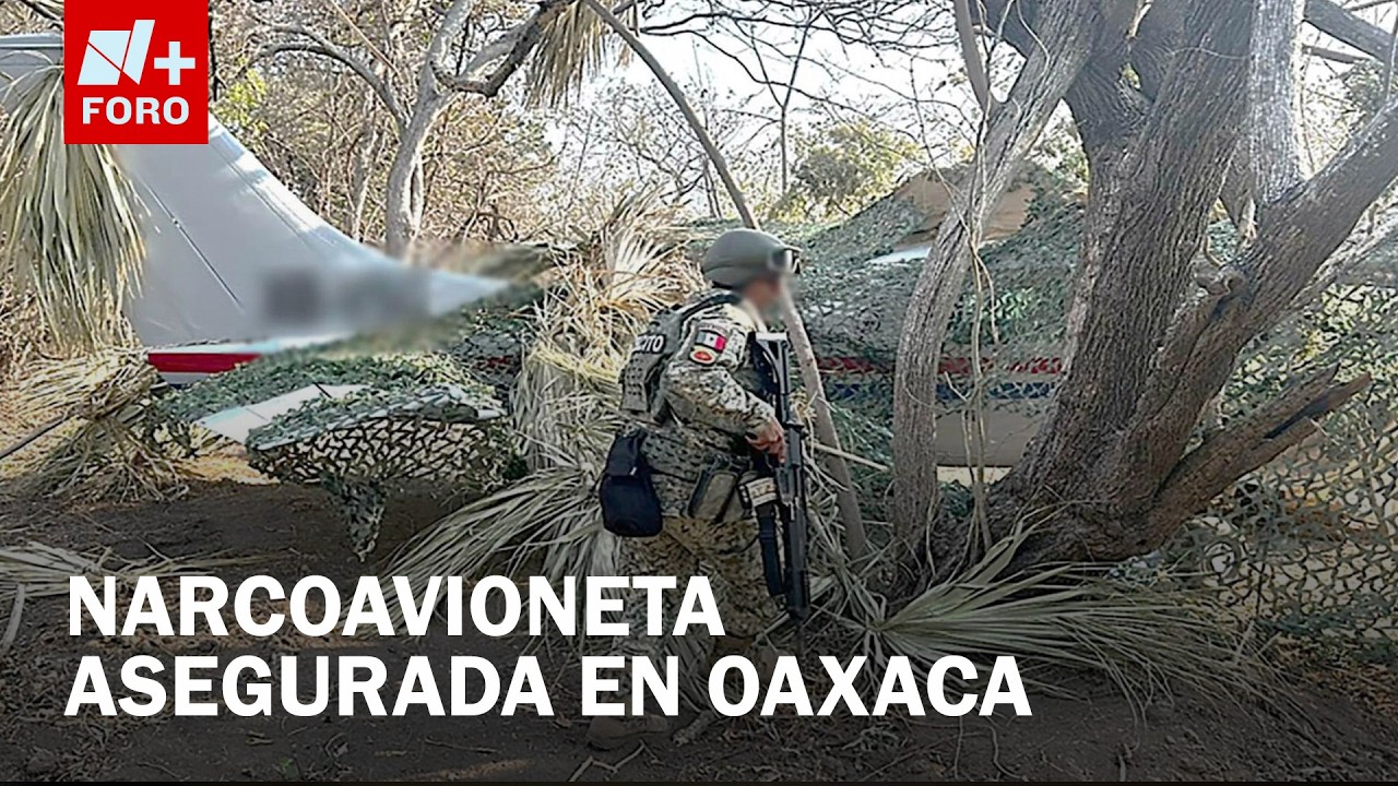 Detectan Aeronave Clandestina en Oaxaca con Más de Media Tonelada de Cocaína
