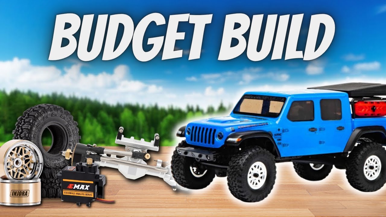БЮДЖЕТНАЯ СБОРКА SCX24 - БЮДЖЕТНАЯ СБОРКА ГУСЕВИКИ ЗА 150 ДОЛЛАРОВ! Улучшения и БЕСПЛАТНЫЕ МОДЫ