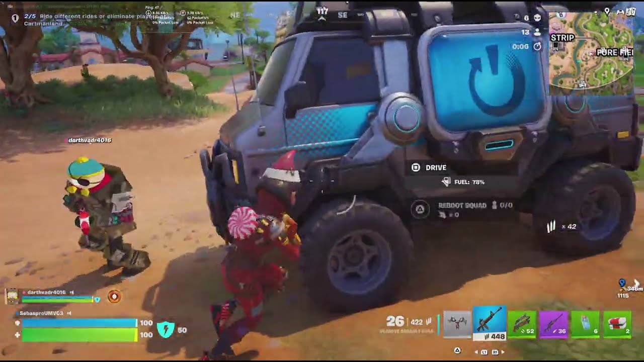 Gnomes from the South - Fortnite C7 S1 Gameplay