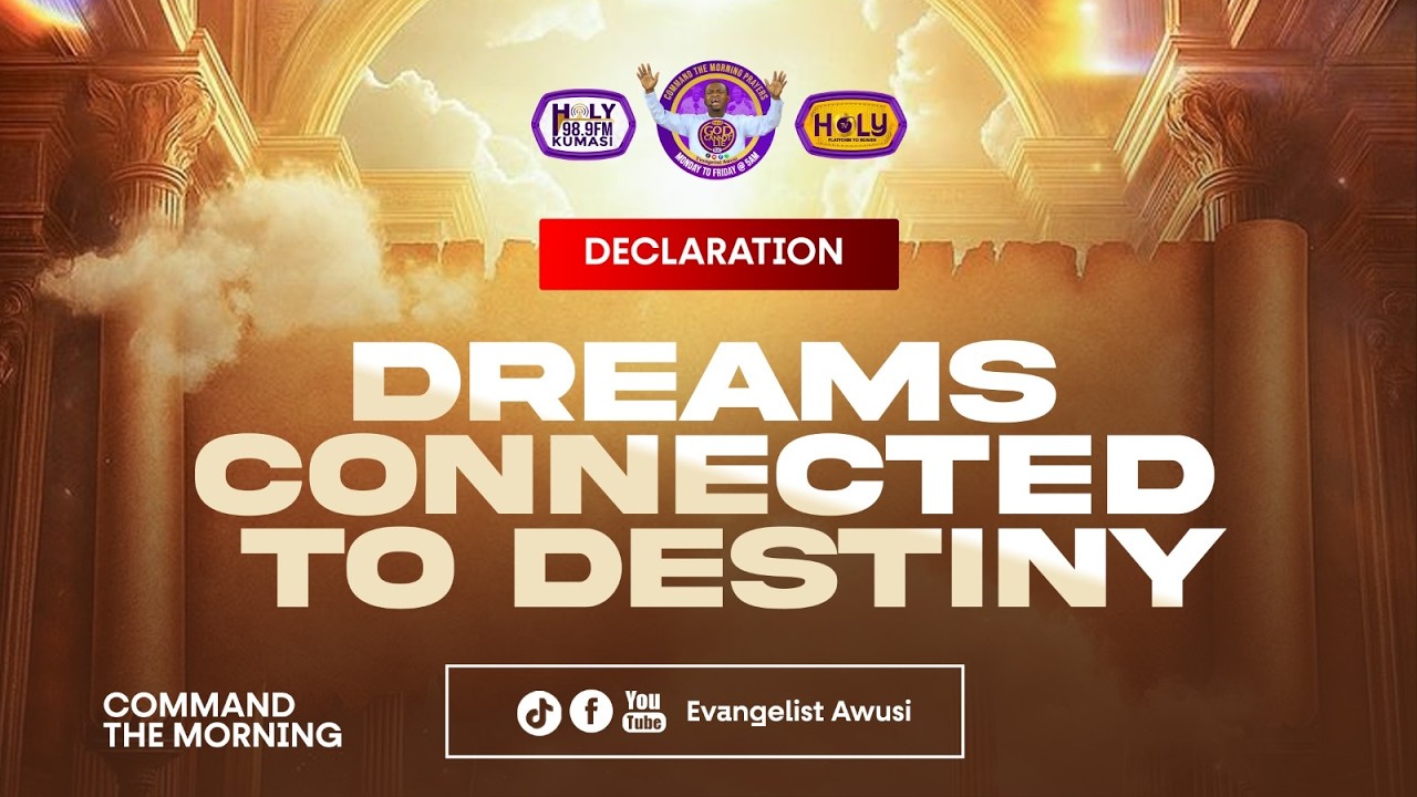 DECLARATION - DREAMS CONNECTED TO DESTINY - CTM Episode 872 || 12TH FEB.2026 #commandthemorning