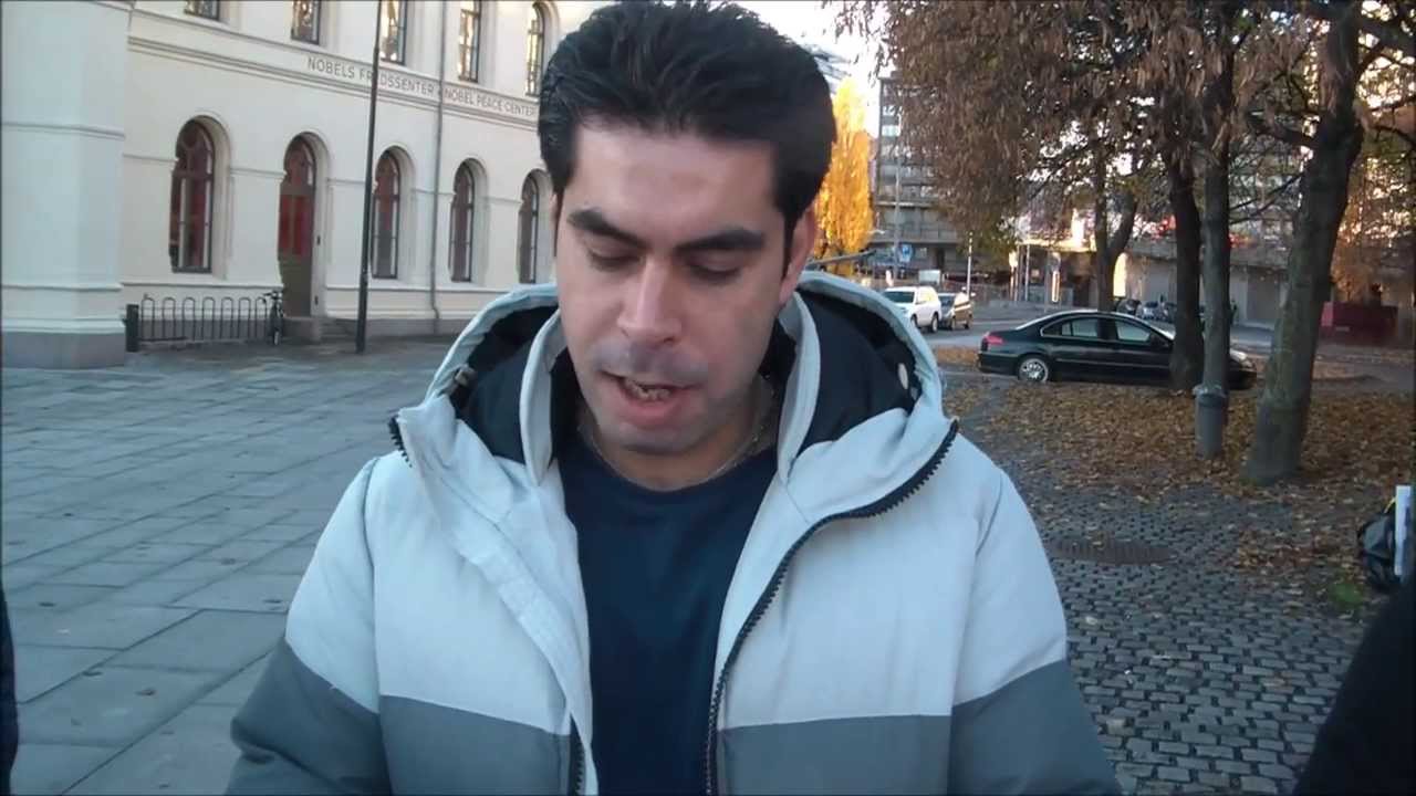 Campaign in support of Iranian political prisoners. Oslo-Norway  2.11.2013