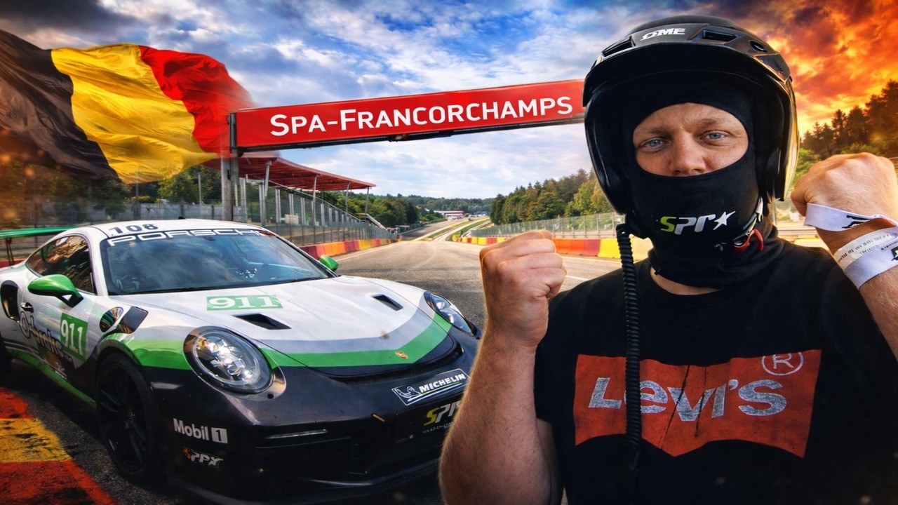 Ich durfte Porsche in Spa-Francorchamps fahren 😳 | Belgien Weekend Vlog