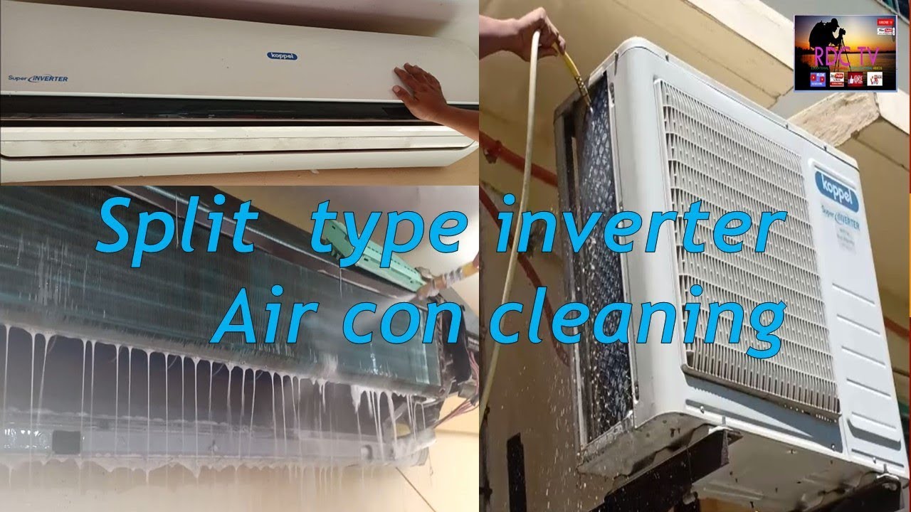 Split Type Inverter Air con Cleaning / Koppel 2.5hp