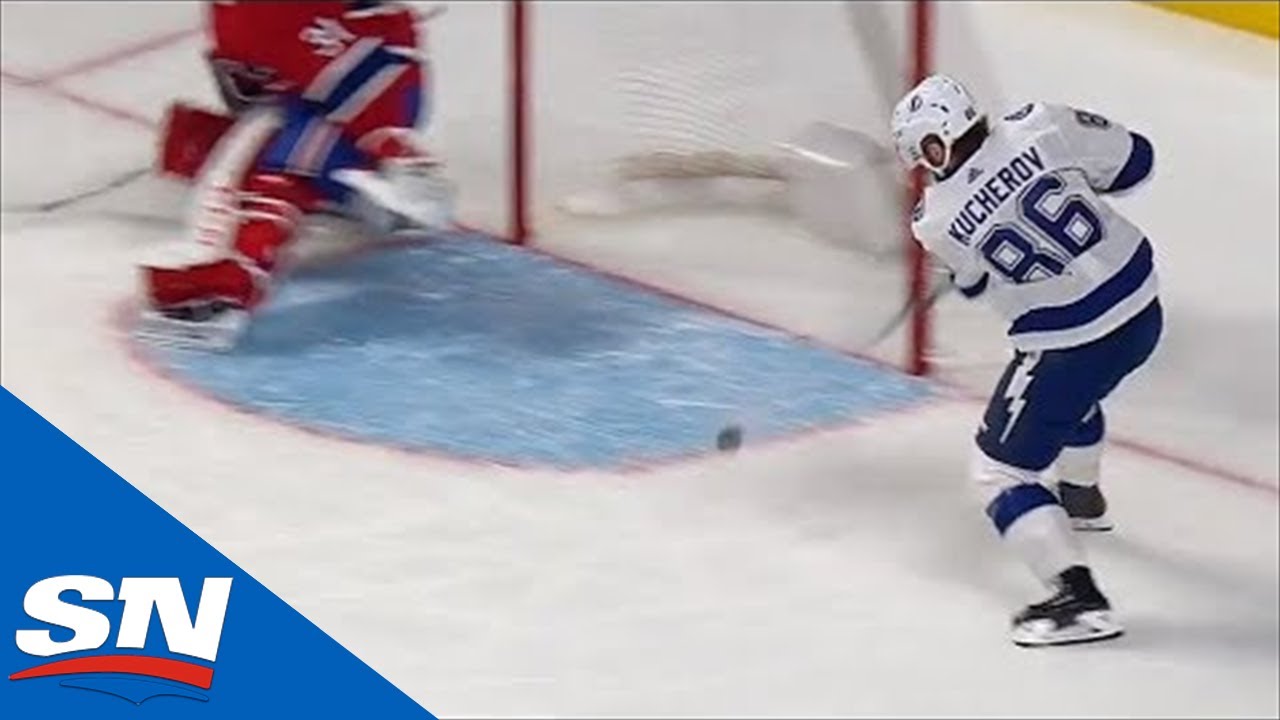 Turnover By Montreal Canadiens Gives Nikita Kucherov An Easy Goal