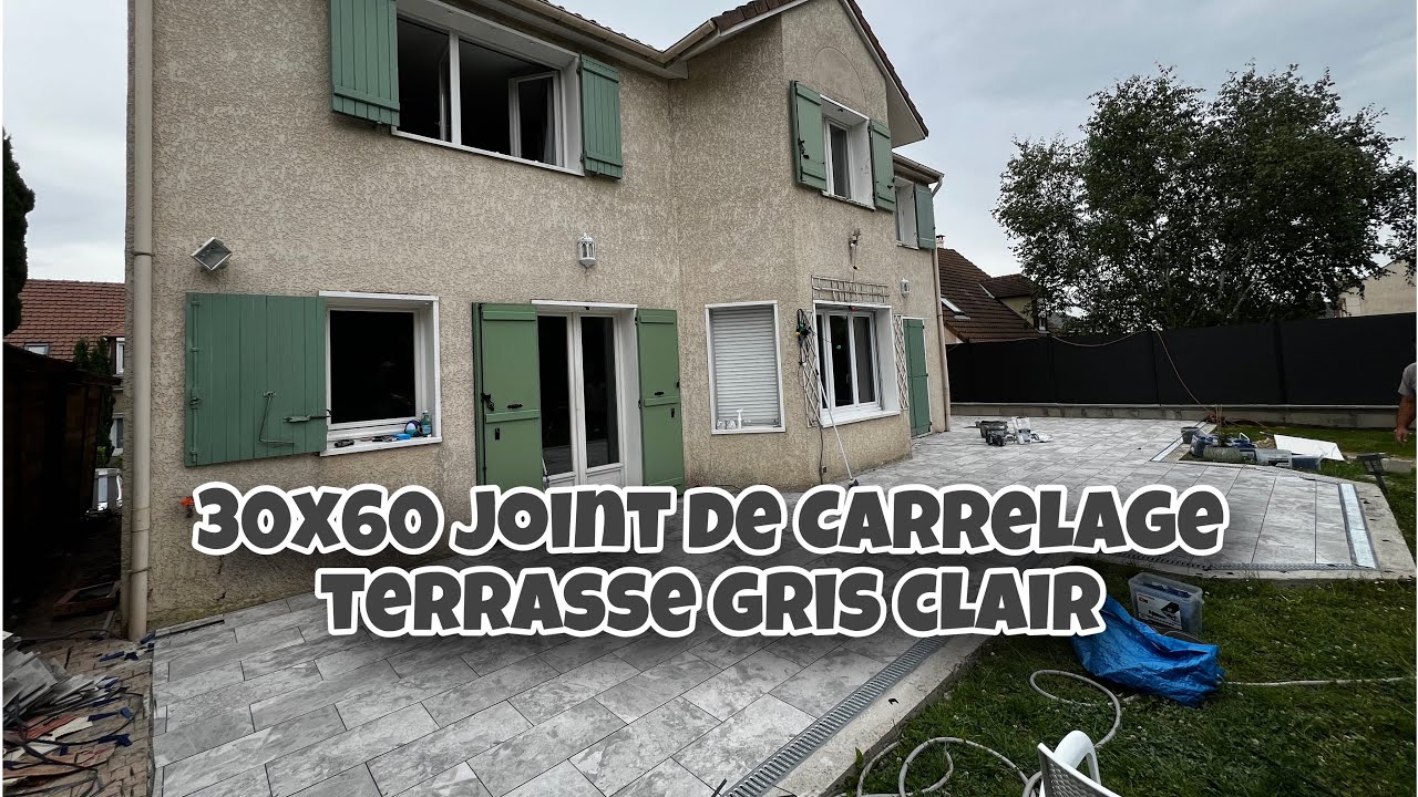 Joint Gris Clair / Comment On Peut Faire Joint De Terrasse Gris Clair 30x60