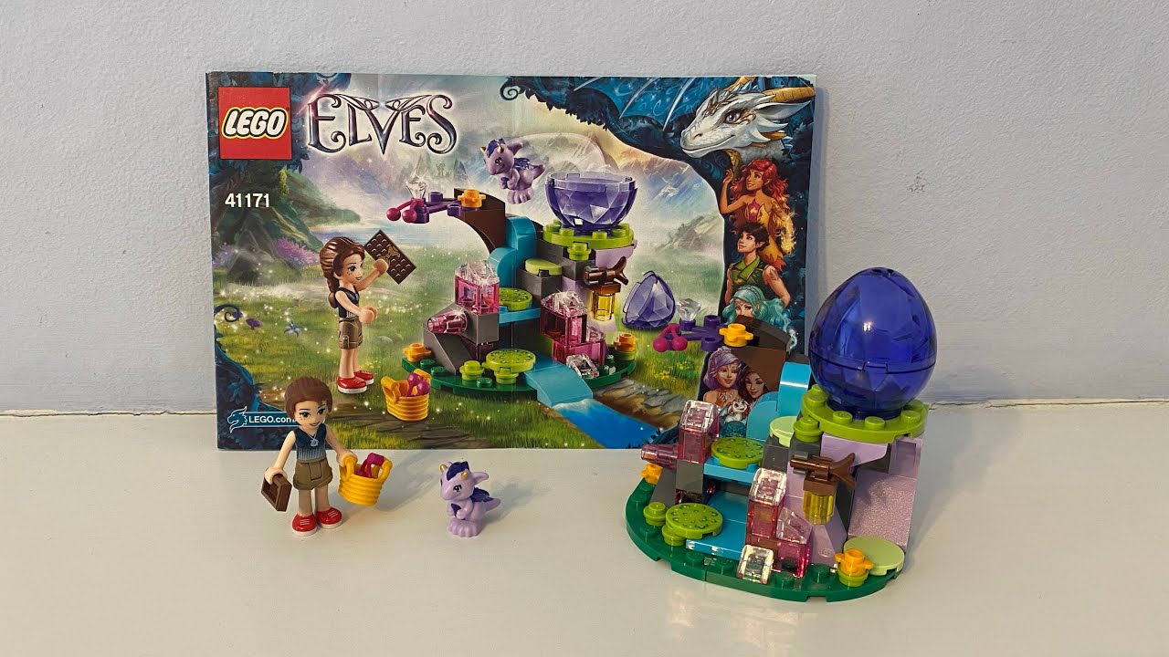 Обзор набора Lego Elves «Эмили Джонс и маленький ветряной дракон» 2016 года.