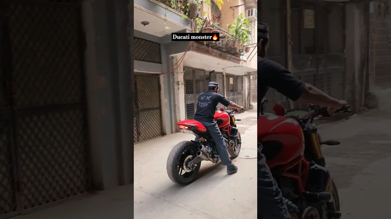 Ducati monster scproject sound🔥