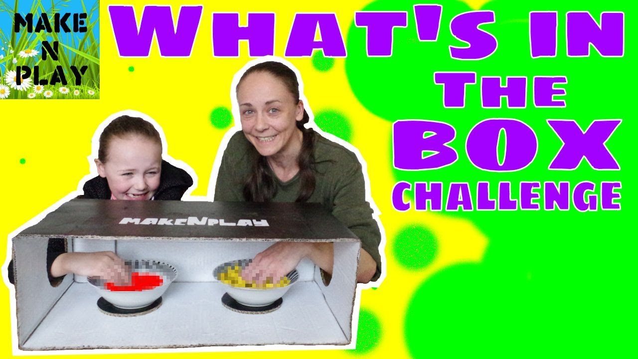 what's in the box: food challenge