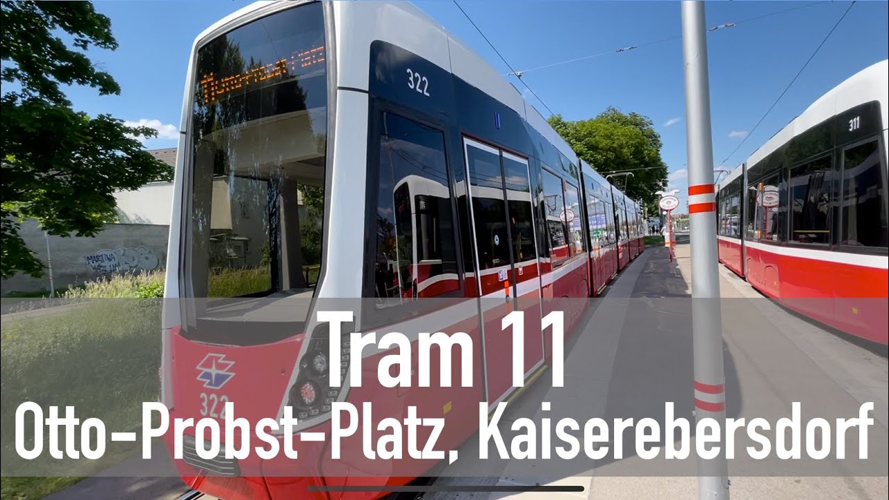 Tram No. 11 Fahrt [Wien 2021]