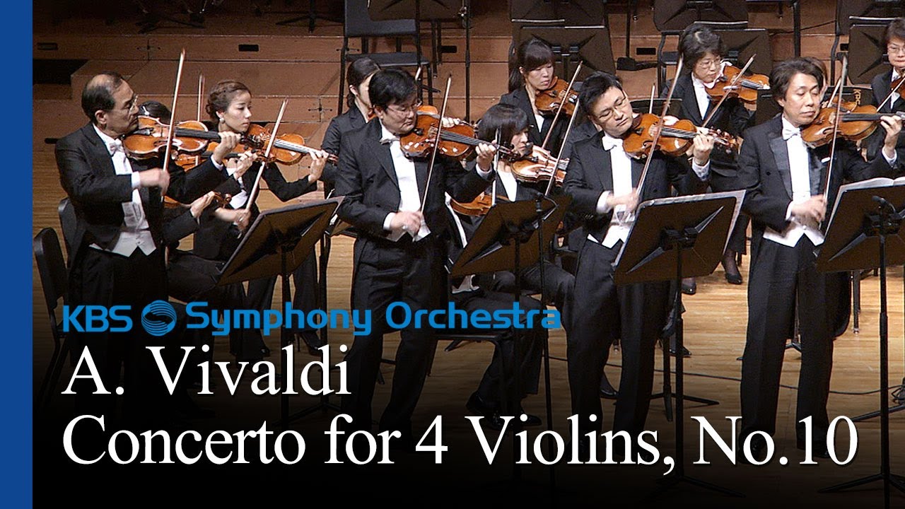 A. Vivaldi / Concerto for 4 Violins in b minor, Op.3, No.10, RV 580 곽승 지휘