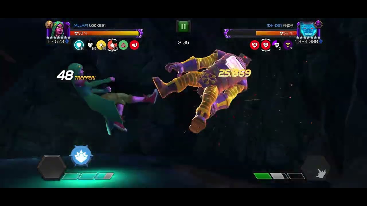 Mcoc AW season !! Viv vs Zola Node 1 !!