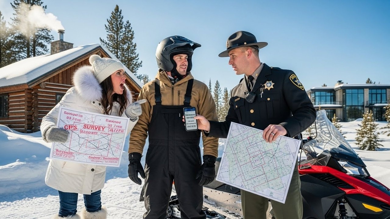 HOA Called Cops When My Snowmachine Crossed Their Lot, Officer Checked And Confirmed It's My Land