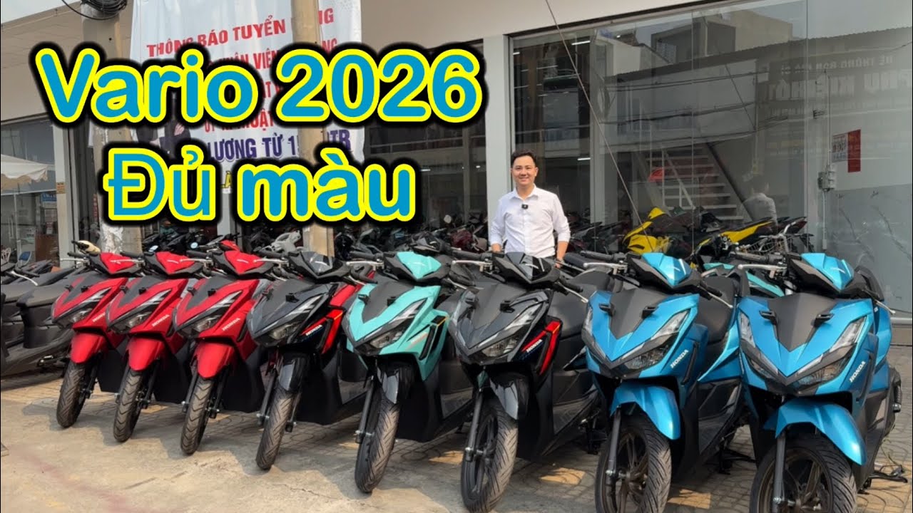 Giá bán Vario 125 2026 đầu tháng 2 2026 - Nam hihi