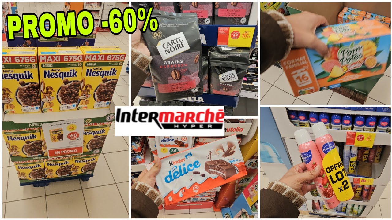 ⚠️INTERMARCHÉ PROMO. -60% BONPLAN PROMO 28 février 2026