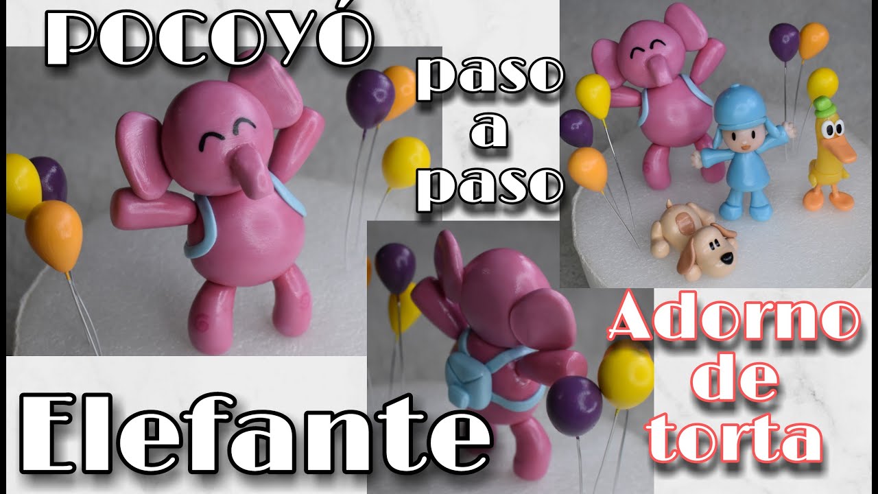 Cómo hacer Elefante Elly de POCOYÓ