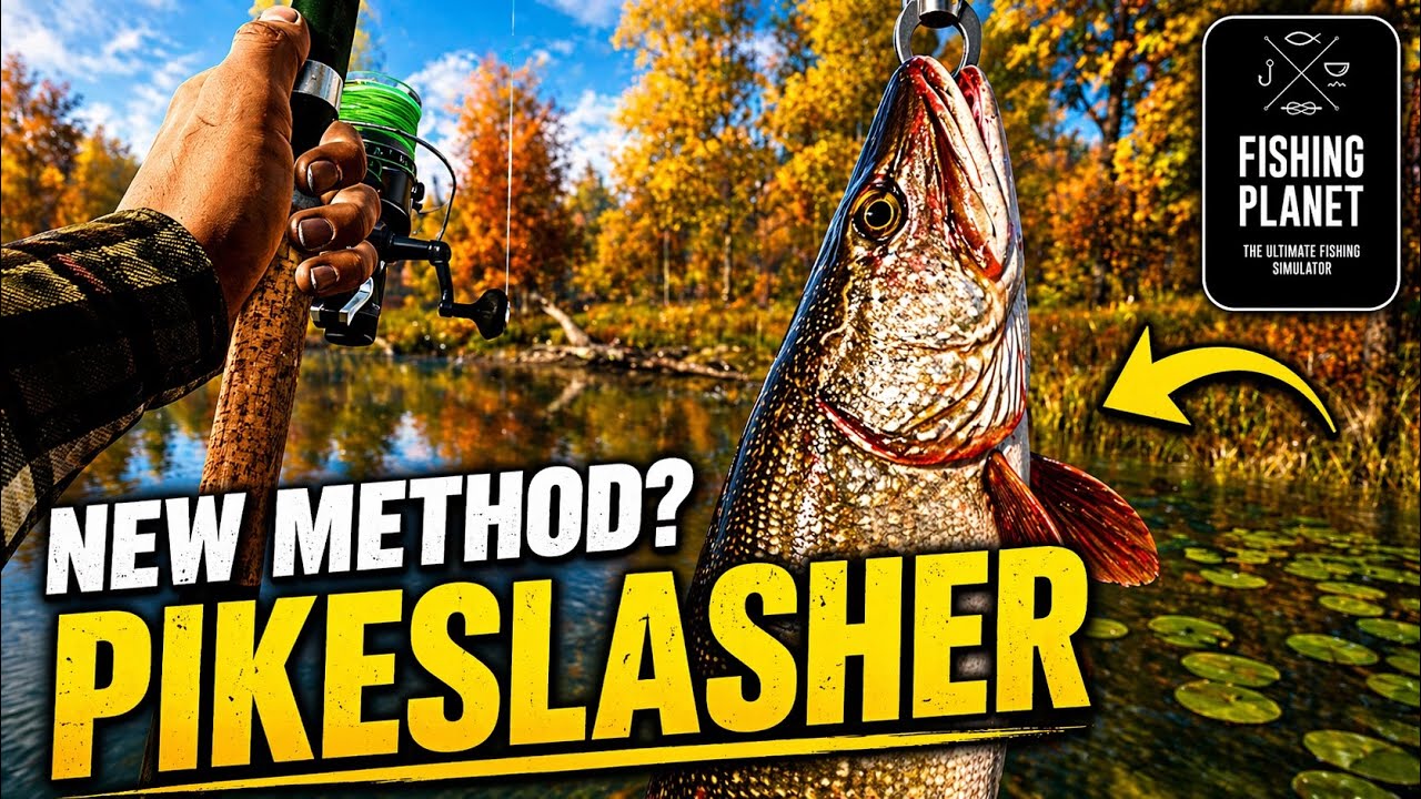 Как поймать PIKESLASHER Monster Fish Guide на озере Эмералд &mdash; Fishing Planet