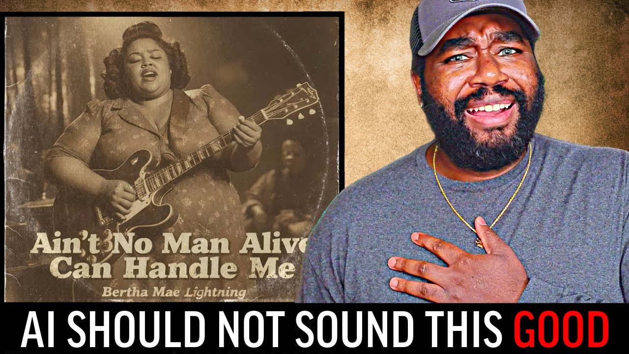 This AI Is Scary Good | Bertha Mae Lightning - Ain’t No Man Alive Can Handle Me | REACTION (AI Song)
