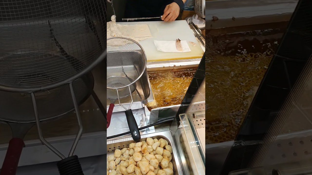 특이한 수제어묵 장인 / 방학동 도깨비시장. Unique Handmade Fish Cake Master.
