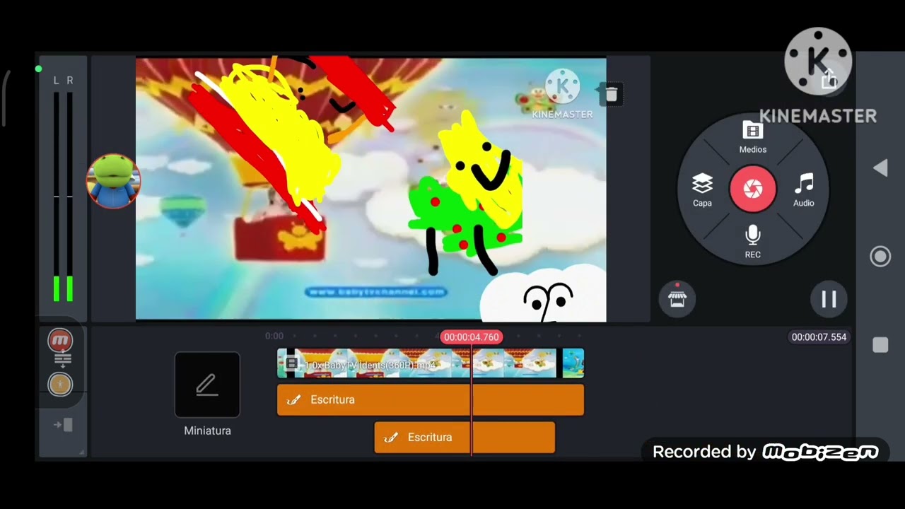 Baby Tv logo speedrun KineMaster part 2