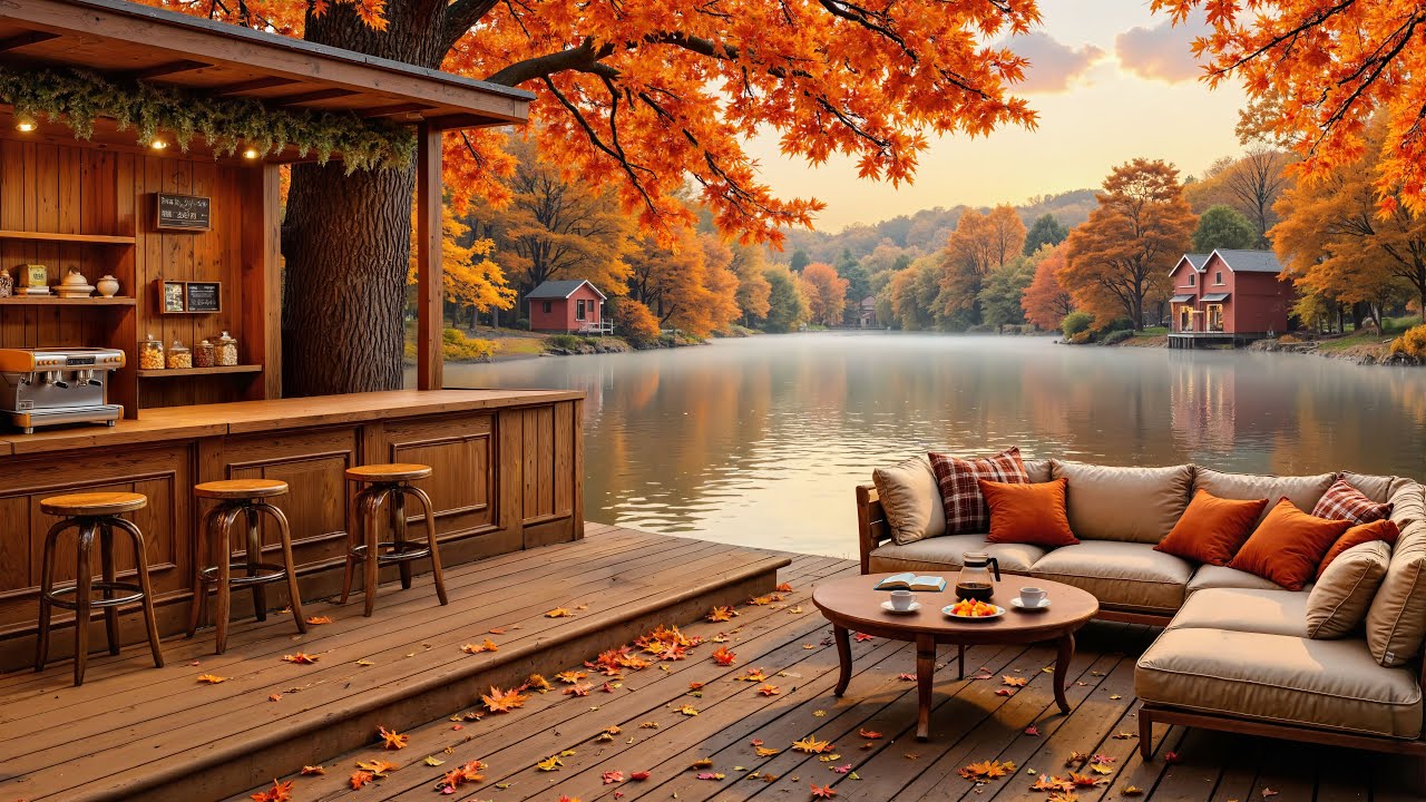 🌞 Morning Light Tranquil Jazz Harmony | Coffee Aroma & Gentle Ripples for Creative Calm