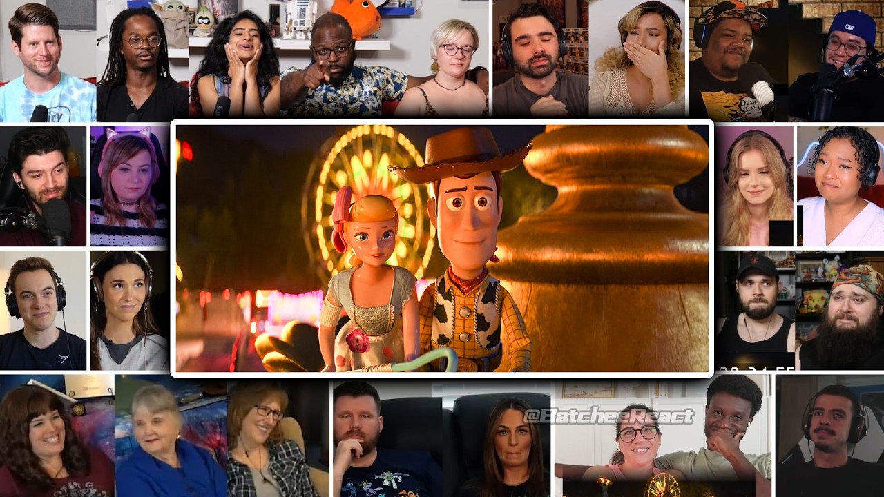 Ending Scene - Woody Stays with Bo Peep | Toy Story 4 (2019) Reaction Mashup