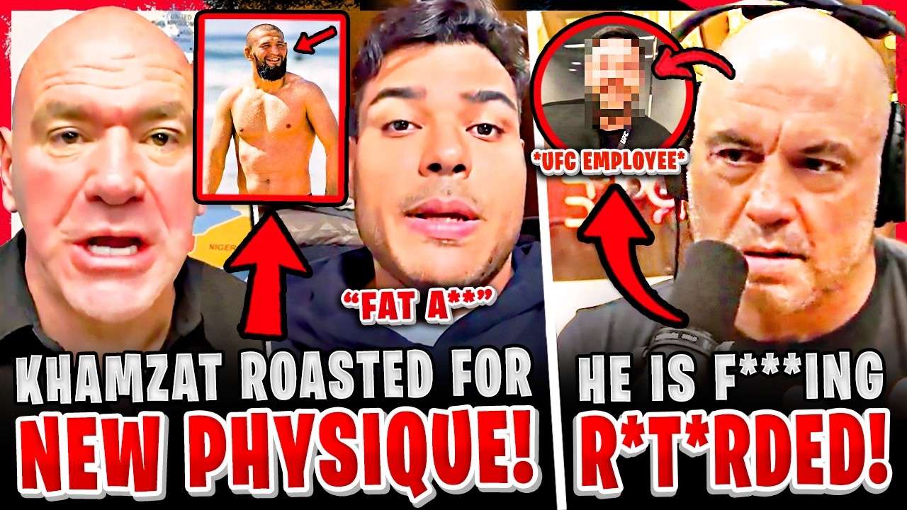 MMA Community ROASTS Khamzat for BODY TRANSFORMATION! Joe Rogan GOES OFF on UFC EMPLOYEE for MISTAKE