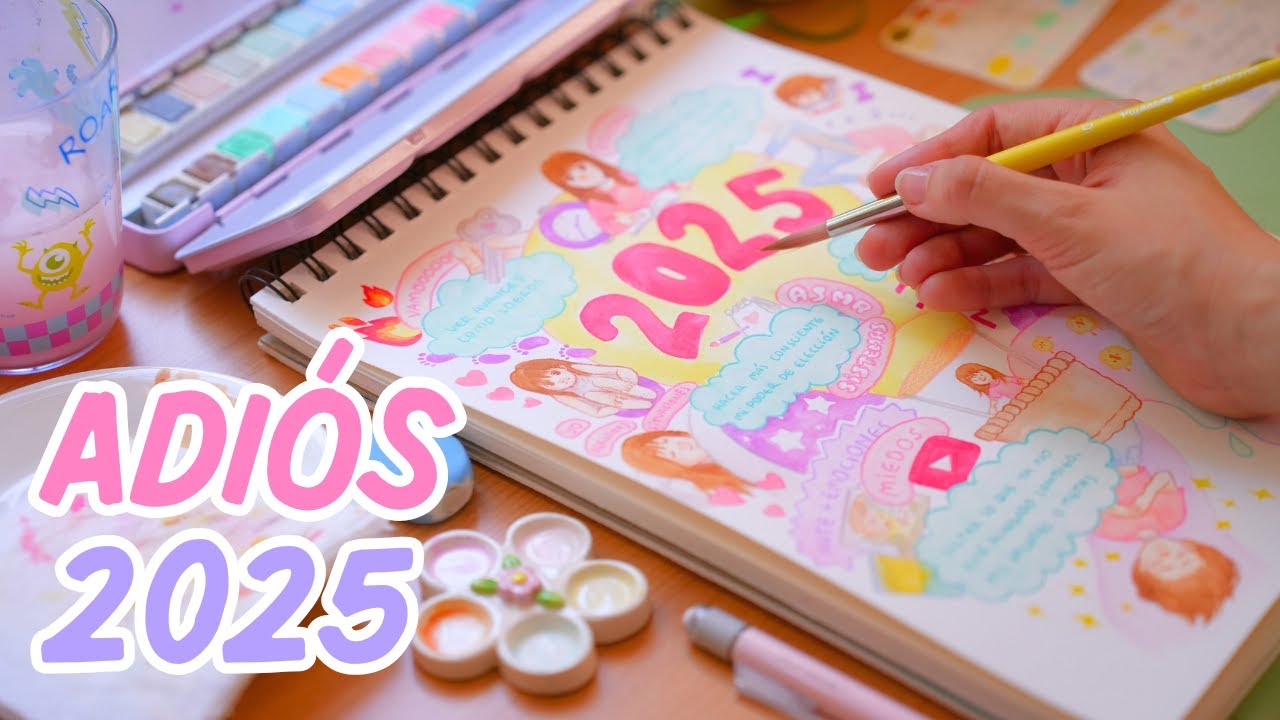 5 APRENDIZAJES de una artista 🎨| Pintando con ACUARELAS | ADIÓS 2025