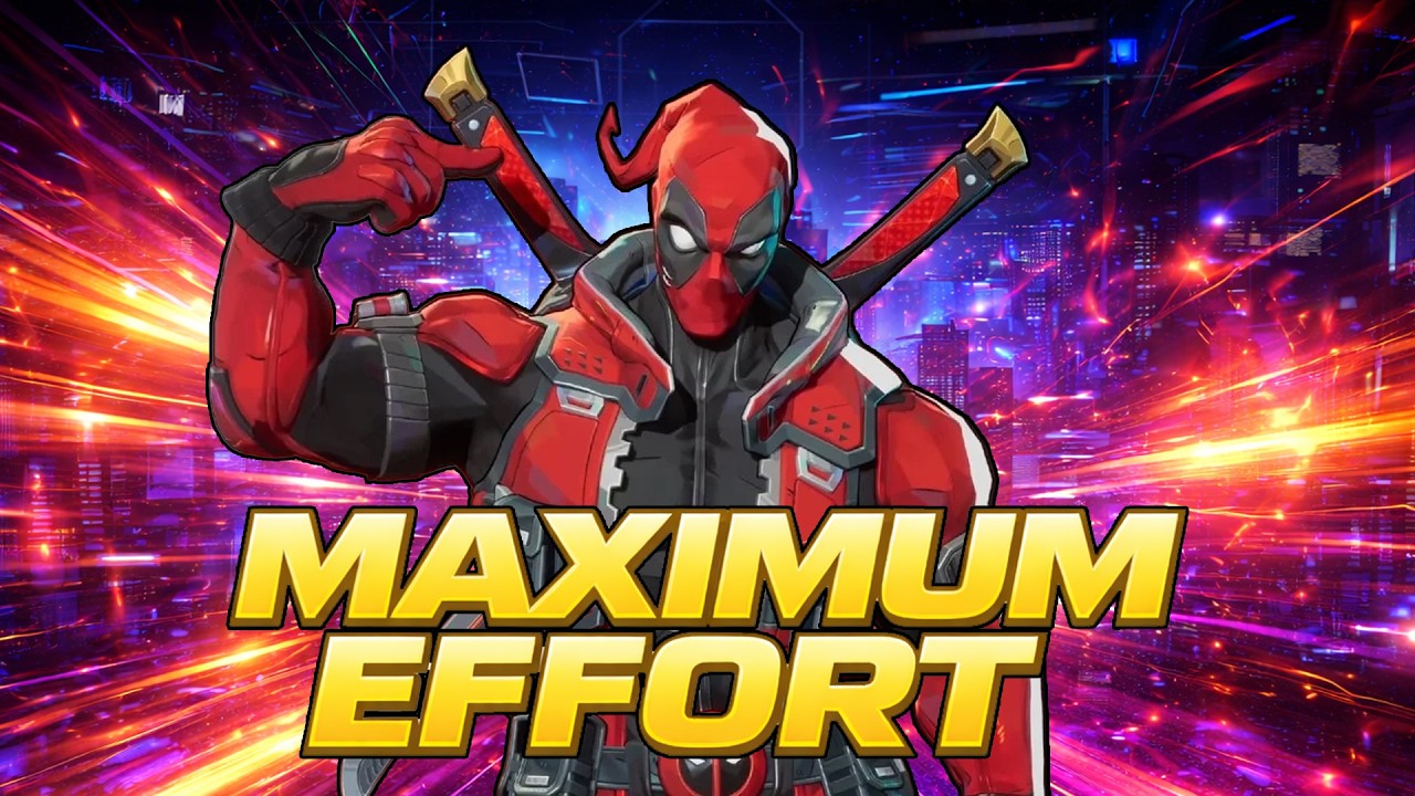 MAXIMUM EFFORT | Deadpool (Marvel Rivals) JTM
