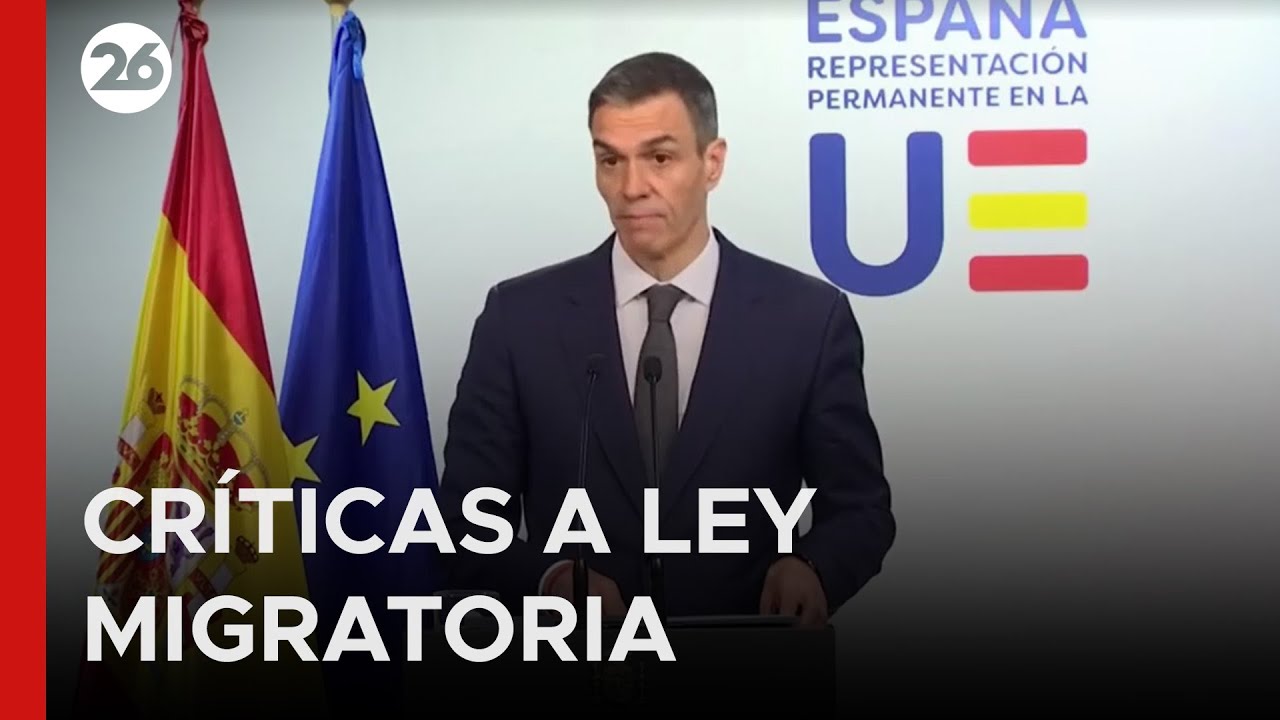 🇪🇸 ESPAÑA | Crecen las críticas contra el Gobierno de Sánchez tras nueva ley migratoria