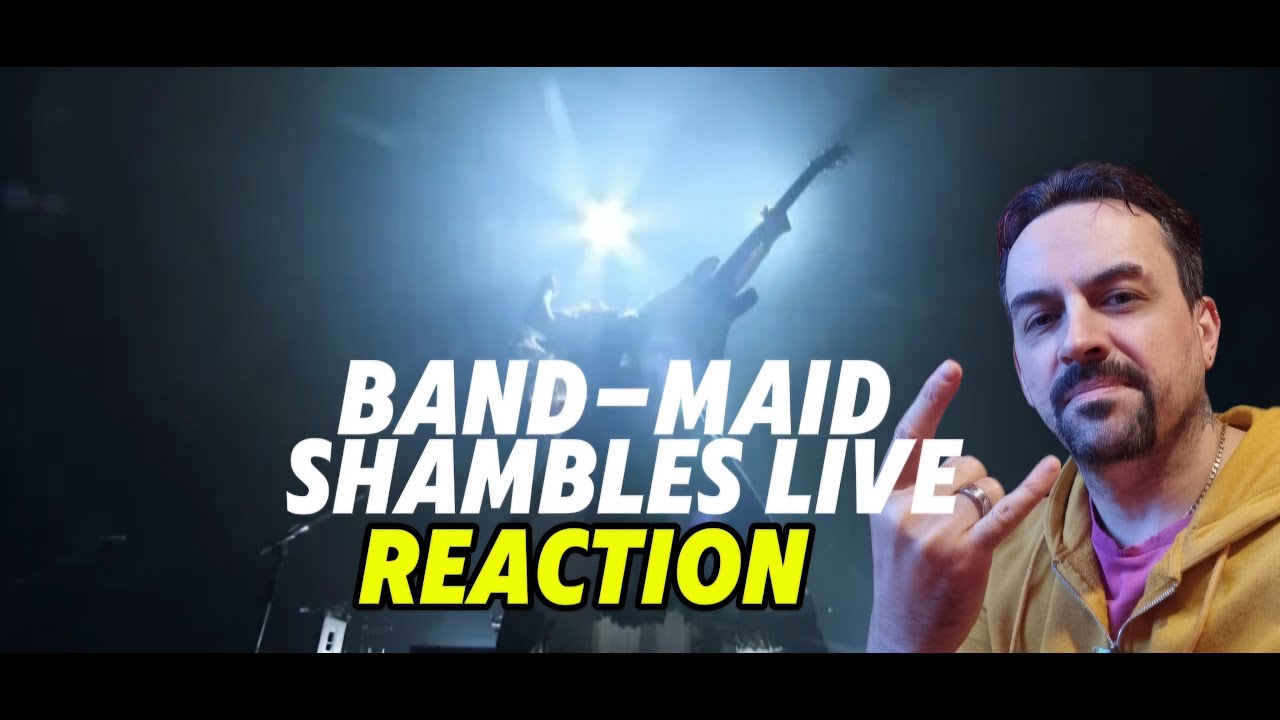BAND-MAID  Shambles (Official Live Video) REACTION