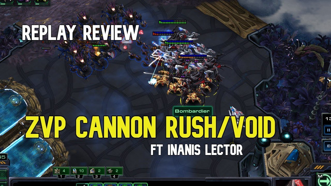 Replay Review - ZvP Cannons, Voids, and storm!