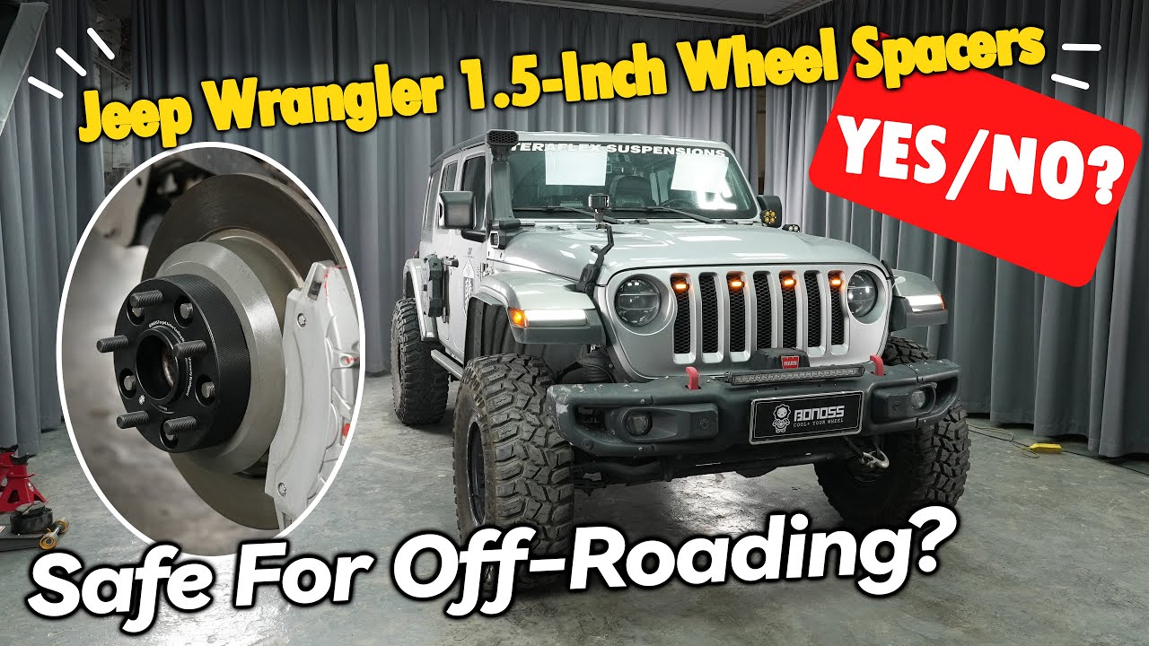 Are 1.5-Inch Wheel Spacers Safe for Jeep Wrangler Off-Roading?