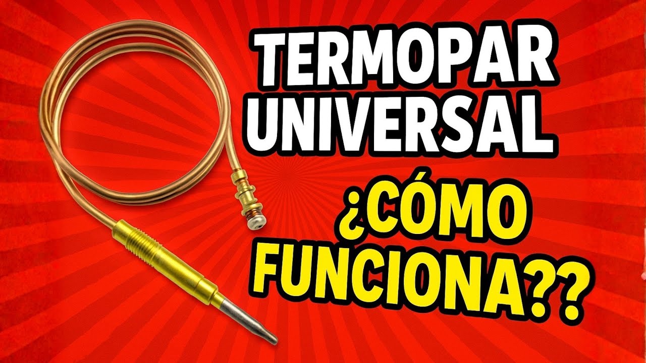 ¿Cómo funciona un termopar?