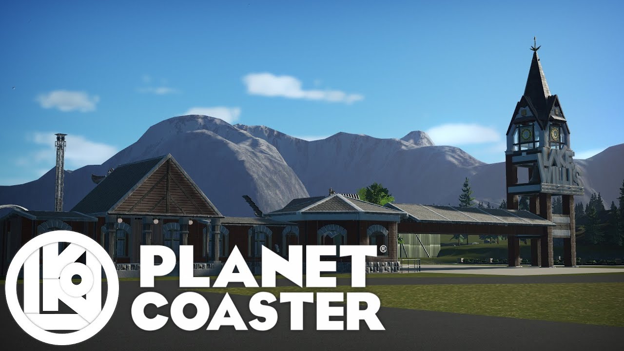 Park Entrance - Lake Willis Episode 3 - Planet Coaster - Loakin