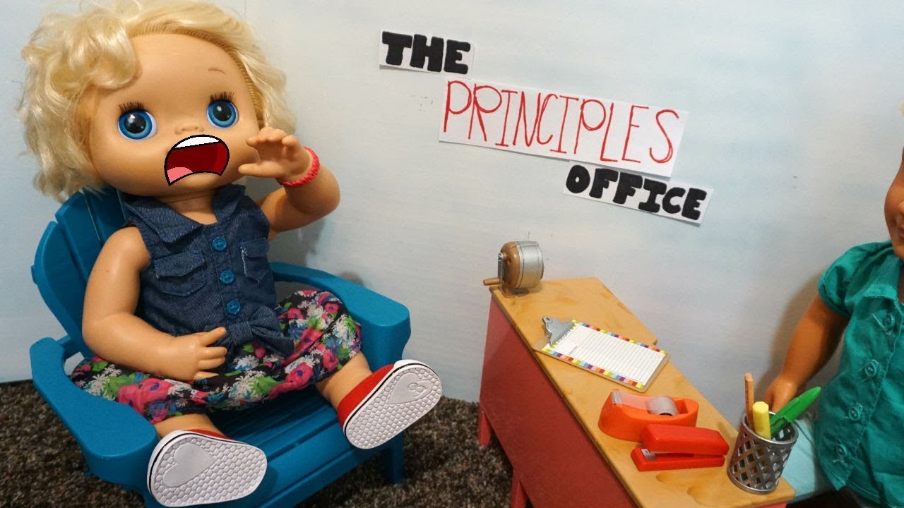 BABY ALIVE Emily Gets Sent To The Principals Office!