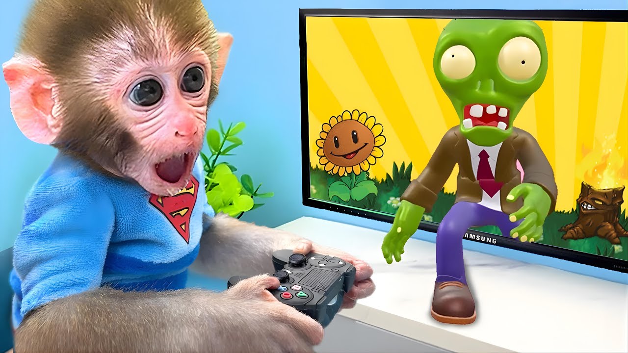 Monkey Baby Bon Bon and the Funny Zombie| Nursery Rhymes & Kids Songs |Bobby Kids Songs 