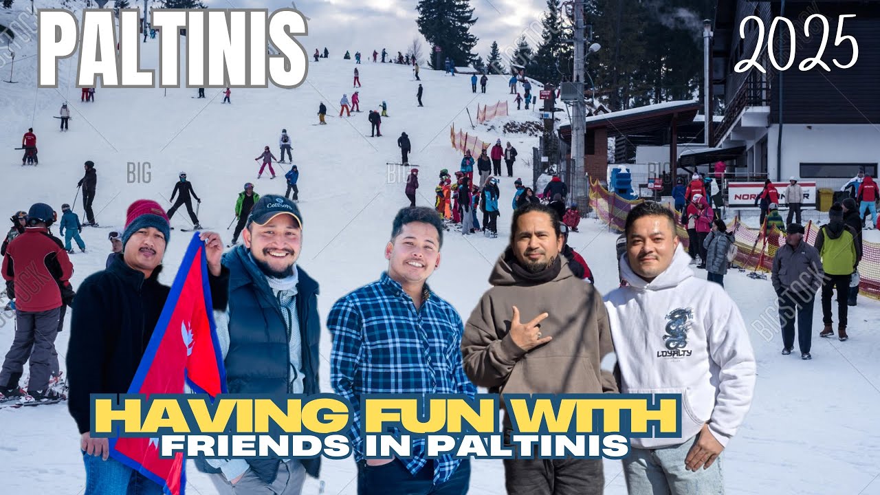 Having Fun With Friends In Paltinis Romania 🇷🇴 