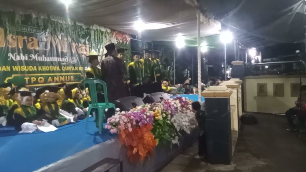 Tanya jawab khotmil Qur'an tpQ annur  desa kabukan