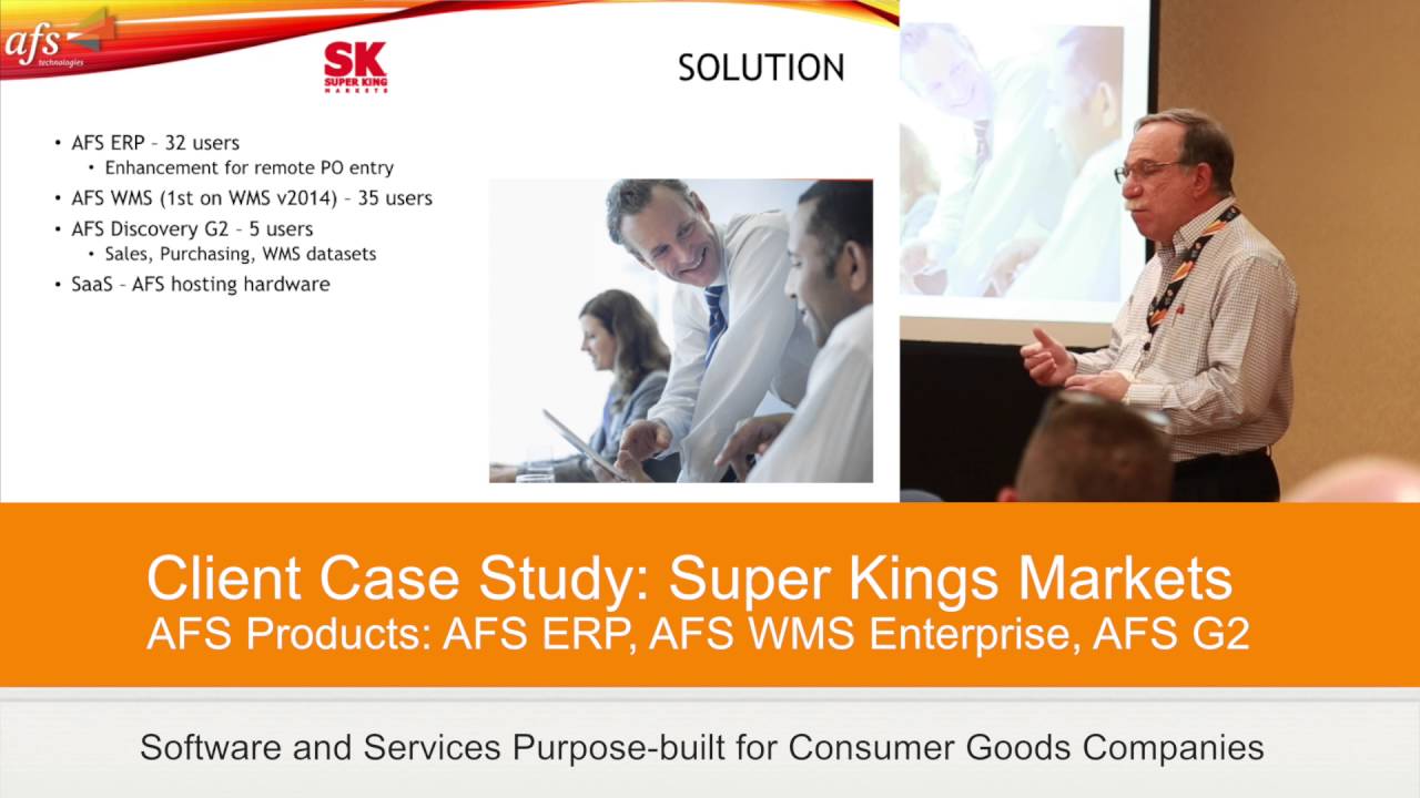 Super King Markets ERP Case Study Track