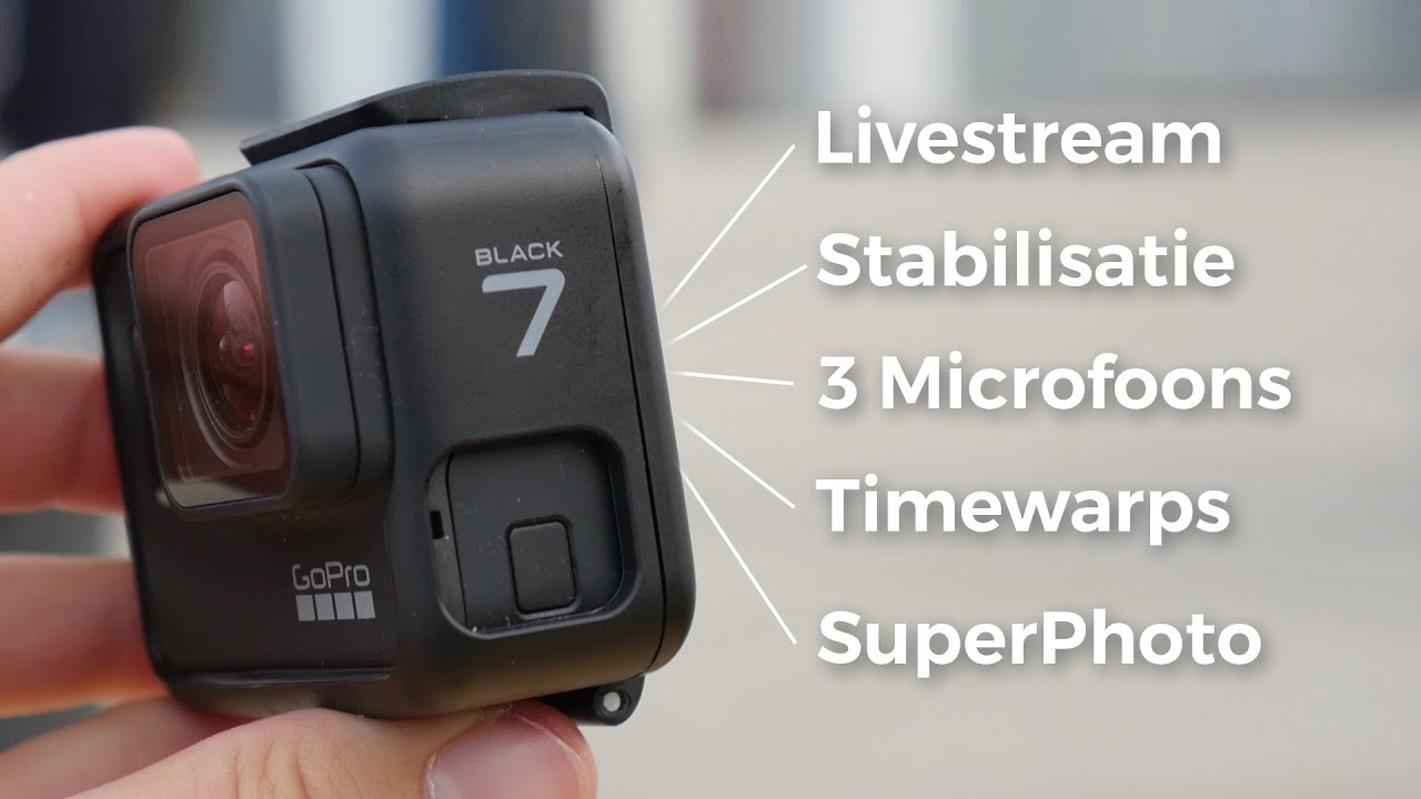 GoPro HERO 7 - Eindelijk meer dan een actiecamera!