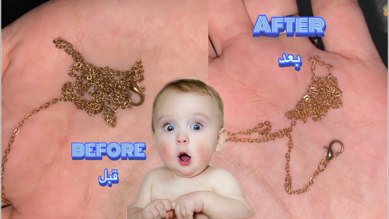 كيفية تنظيف اكسسوارات شي ان و رجوع لونها و لمعانها كما كان ✨