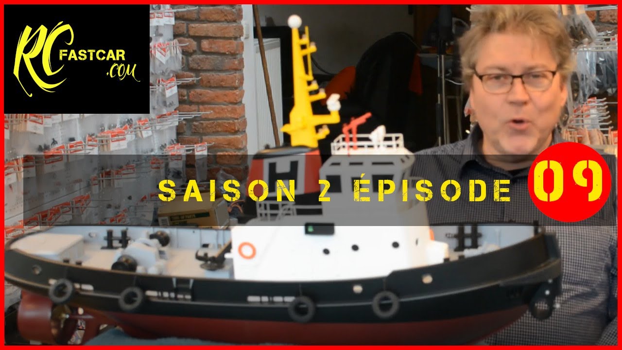 RC FASTCAR Saison 02 épisode 09 : Proboat Harbor 30-Inch Tug Boat RTR