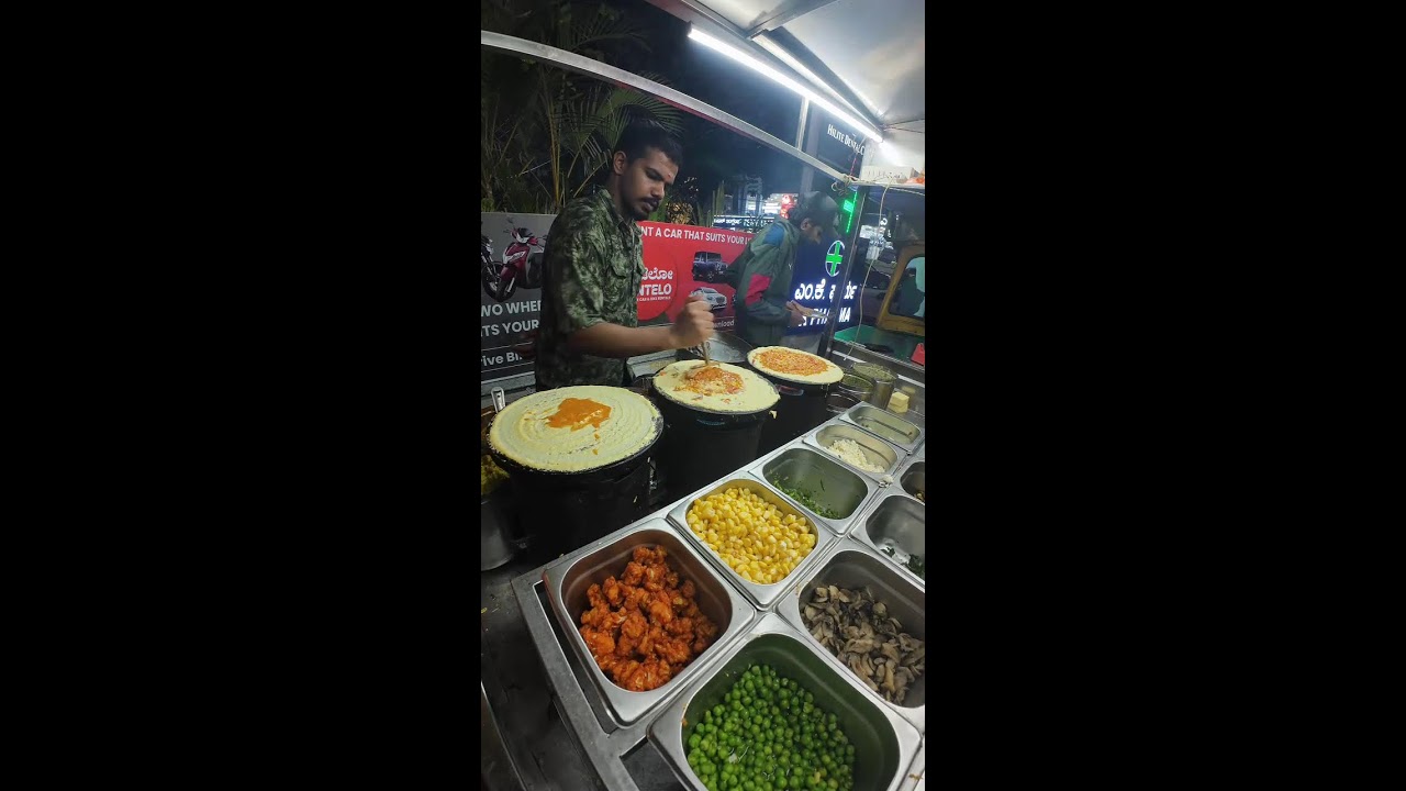 LIVE Cooking Dosa from Bangalore