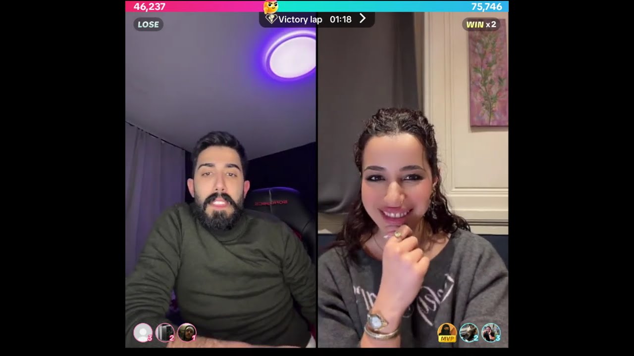 طارق كيستات مع البنات راما وليكس والحديث عن لبنان والاستقرار قريبا