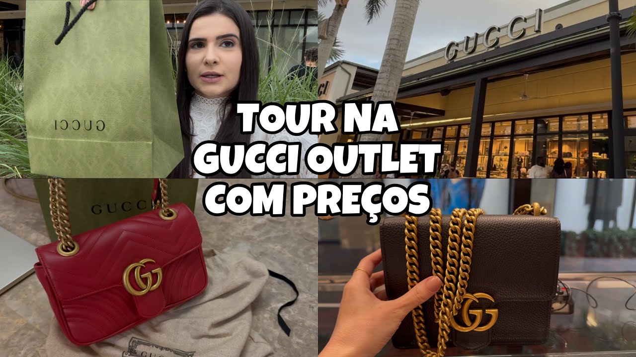 COMPRAS NO OUTLET DA GUCCI | COM PREÇOS NOS EUA