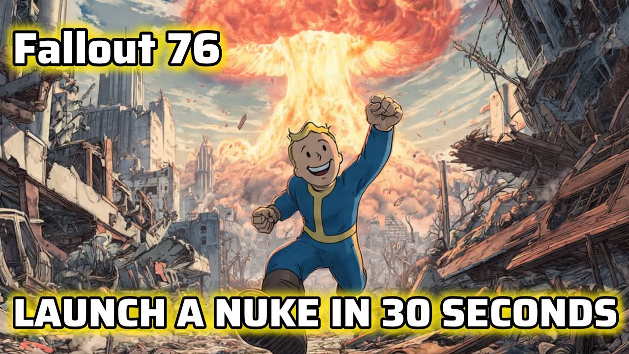 How To Launch A Nuke In 1 Minute Fallout 76