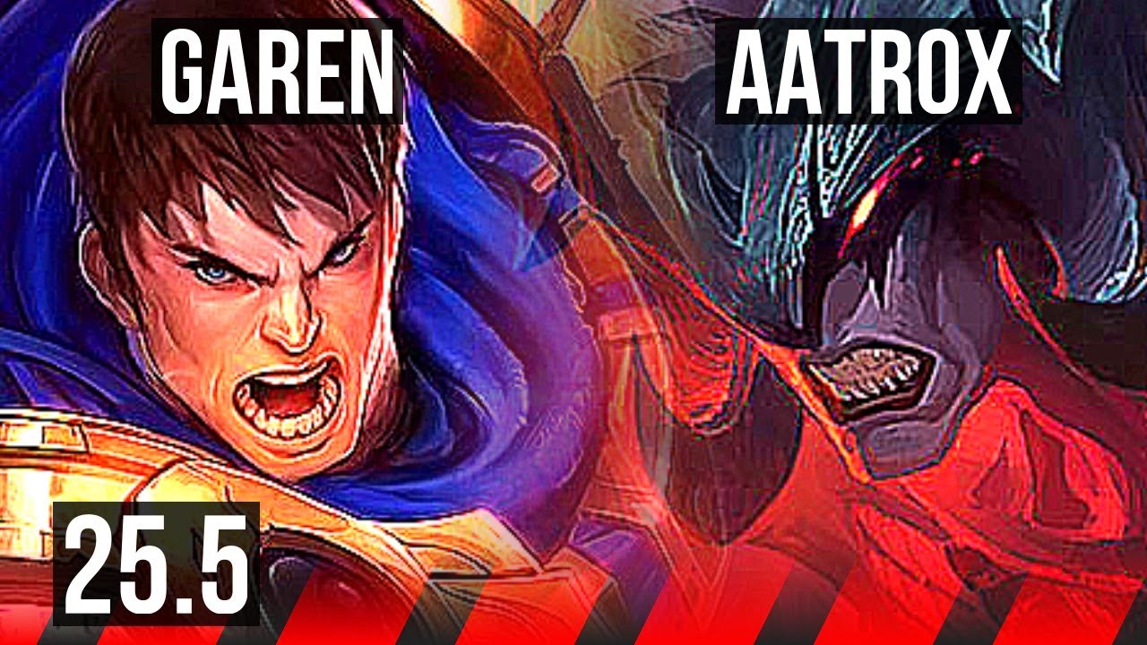 GAREN vs AATROX (TOP) | KR Master | 25.5
