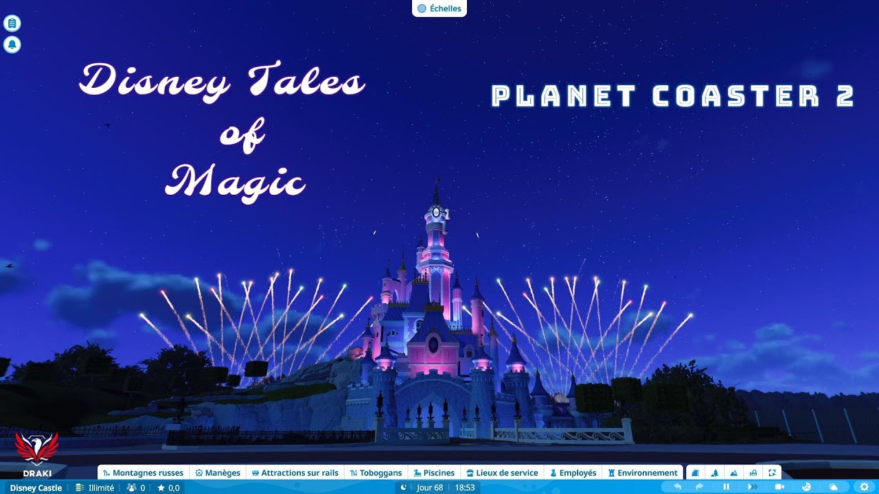 Découvrez “Disney Tales of Magic” sur Planet Coaster 2 !