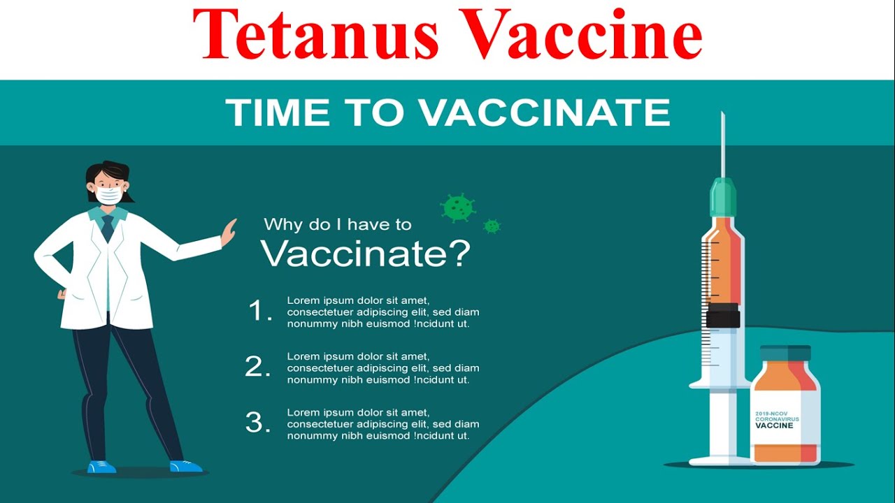 Tetanus Vaccine || From Lockjaw to Lifesaver || Why & Who Require Tetanus Vaccination
